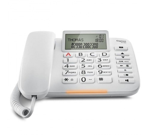 Провiдний телефон Gigaset DL380 IM White (S30350S217R102)