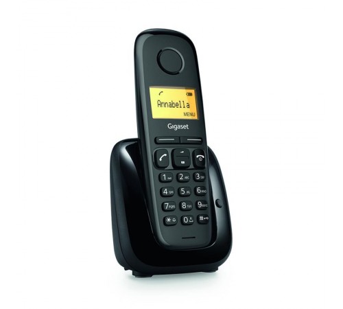 Радiотелефон DECT Gigaset A180 Black (S30852-H2807-R601)
