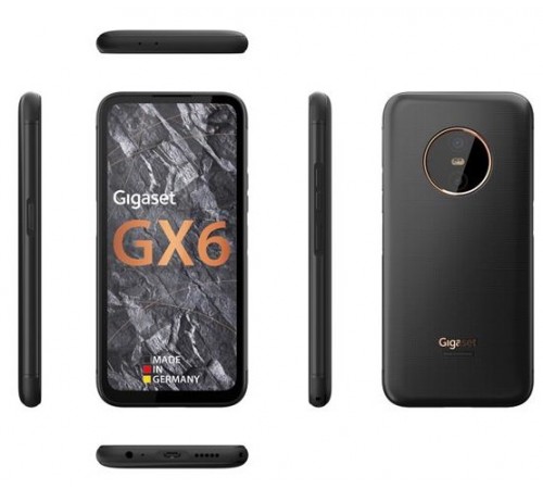 Смартфон Gigaset GX6 IM 8/128 GB Dual Sim Titanium Black (S30853-H1529-R112)