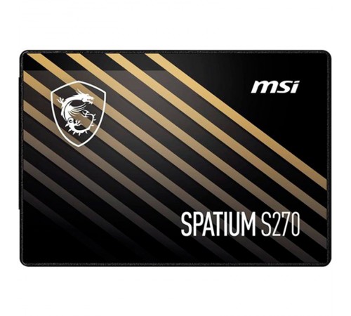 Накопичувач SSD 480GB MSI Spatium S270 2.5" SATAIII 3D TLC (S78-440E350-P83)