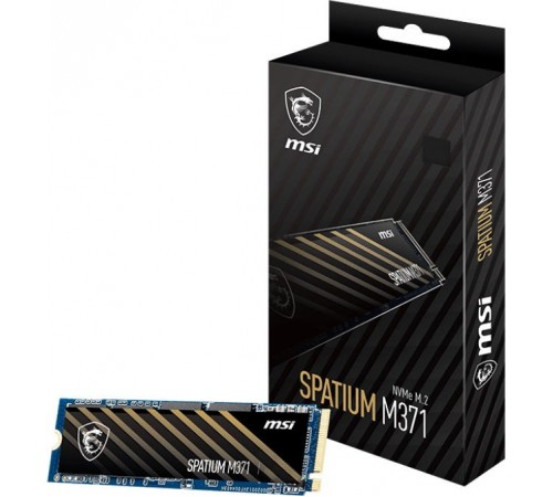 Накопичувач SSD 500GB MSI Spatium M371 M.2 2280 PCIe 3.0 x4 NVMe 3D NAND TLC (S78-440K160-P83)