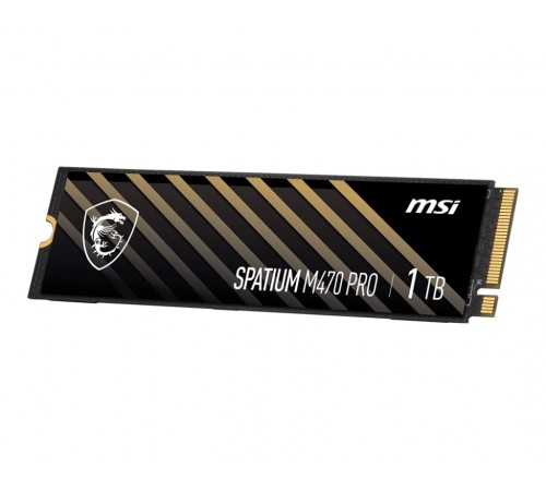 Накопичувач SSD 1TB MSI Spatium M470 Pro M.2 2280 PCIe 4.0 x4 NVMe 3D NAND TLC (S78-440L0J0-P83)