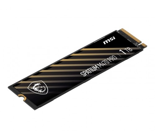 Накопичувач SSD 1TB MSI Spatium M470 Pro M.2 2280 PCIe 4.0 x4 NVMe 3D NAND TLC (S78-440L0J0-P83)