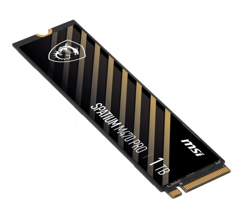 Накопичувач SSD 1TB MSI Spatium M470 Pro M.2 2280 PCIe 4.0 x4 NVMe 3D NAND TLC (S78-440L0J0-P83)