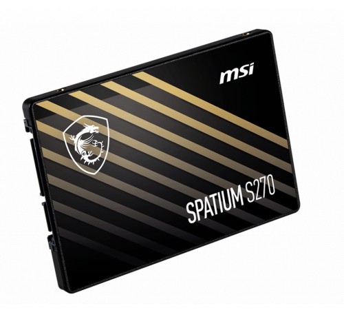 Накопичувач SSD 240GB MSI Spatium S270 2.5" SATAIII 3D TLC (S78-440N070-P83)
