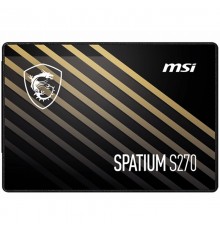 Накопичувач SSD  960GB MSI Spatium S270 2.5" SATAIII 3D TLC (S78-440P130-P83)