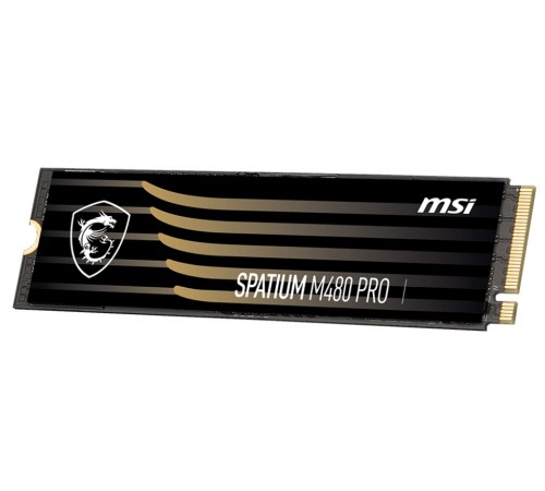 Накопичувач SSD 2TB MSI Spatium M480 Pro M.2 2280 PCIe 4.0 x4 NVMe 3D NAND TLC (S78-440Q600-P83)