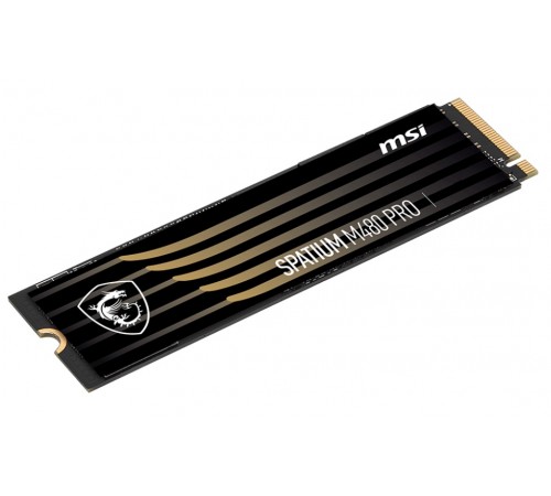 Накопичувач SSD 2TB MSI Spatium M480 Pro M.2 2280 PCIe 4.0 x4 NVMe 3D NAND TLC (S78-440Q600-P83)