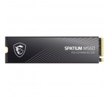 Накопичувач SSD 2TB MSI Spatium M560 M.2 2280 PCIe 5.0 x4 NVMe 3D NAND (S78-440Q940-P83)