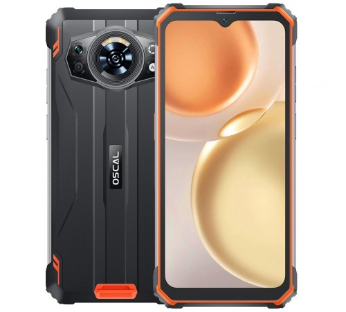 Смартфон Oscal S80 6/128GB Dual Sim Orange