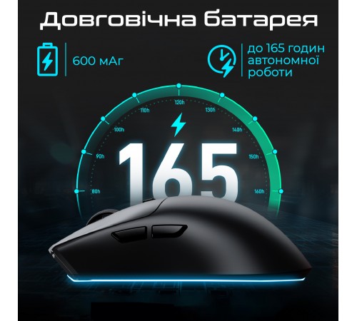 Миша бездротова RAWM SA-MH01 White