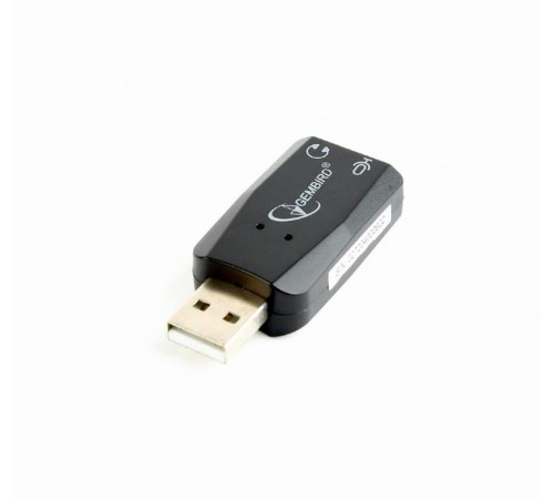 Звукова карта Gembird SC-USB2.0-01 Black