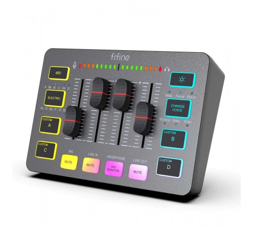 Мікшерный пульт Fifine SC3
