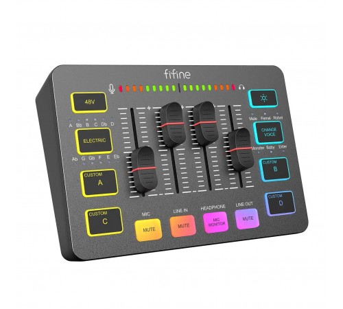 Мікшерный пульт Fifine SC3
