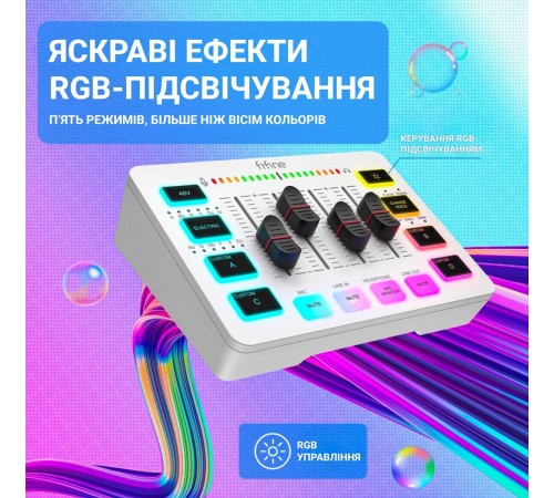 Мікшерний пульт Fifine SC3W