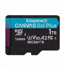 Карта пам`яті MicroSDXC 1TB UHS-I/U3 Class 10 Kingston Canvas Go! Plus R200/W160MB/s (SDCG4/1TBSP)