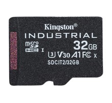 Карта пам`ятi MicroSDHC 32GB UHS-I/U3 Class 10 Kingston Industrial (SDCIT2/32GBSP)