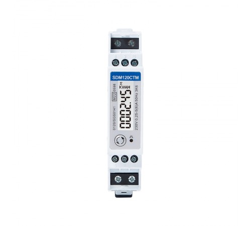 Лічільник Single phase energy meter Eastron SDM 120CT-M-40mA (ESCT-TA16 120A/40mA)