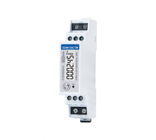 Лічільник Single phase energy meter Eastron SDM 120CT-M-40mA (ESCT-TA16 120A/40mA)