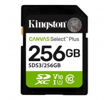 Карта пам`яті SDXC 256GB UHS-I Class 10 Kingston Canvas Select Plus R150MB/s (SDS3/256GB)