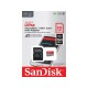 Карта пам`ятi MicroSDXC 512GB UHS-I Class 10 SanDisk Ultra A1 R150MB/s + SD-adapter (SDSQUAC-512G-GN6MA)