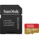 Карта пам`ятi MicroSDXC 64GB C10 UHS-I SanDisk Extreme V30 U3 R170/W80MB/s + SD (SDSQXAH-064G-GN6MA)