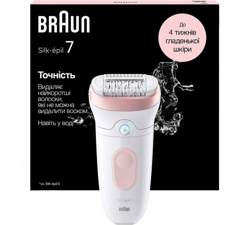 Епілятор Braun Silk-epil 7 SE 7-000 Епілятор Braun Silk-epil 7 SE 7-000