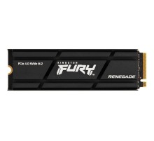 Накопичувач SSD 2TB Kingston Fury Renegade with Heatsink M.2 2280 PCIe 4.0 x4 NVMe 3D TLC (SFYRDK/2000G)