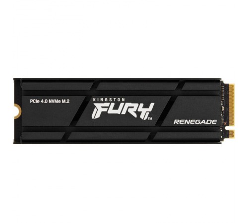 Накопичувач SSD 2TB Kingston Fury Renegade with Heatsink M.2 2280 PCIe 4.0 x4 NVMe 3D TLC (SFYRDK/2000G)