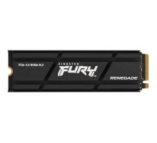 Накопичувач SSD 4TB Kingston Fury Renegade with Heatsink M.2 2280 PCIe 4.0 x4 NVMe 3D TLC (SFYRDK/4000G)