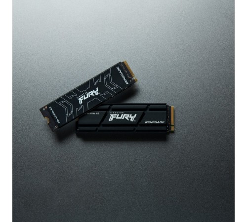 Накопичувач SSD 1TB Kingston Fury Renegade with Heatsink M.2 2280 PCIe 4.0 x4 NVMe 3D TLC (SFYRSK/1000G)