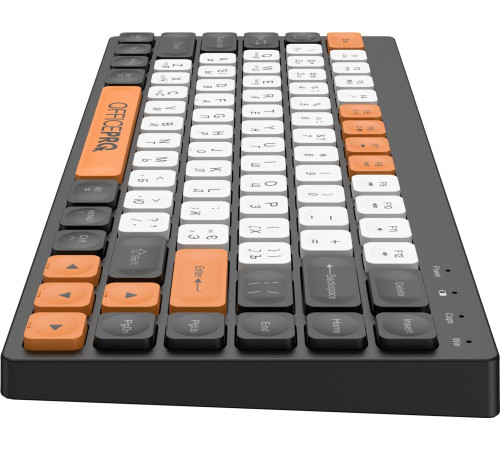 Клавіатура бездротова OfficePro SK955B Bluetooth Black