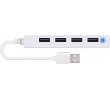USB-хаб SpeedLink Snappy Slim 4 ports White (SL-140000-WE)