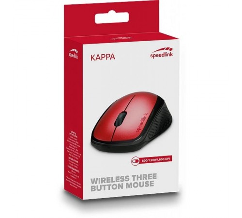 Миша бездротова SpeedLink Kappa Red (SL-630011-RD)