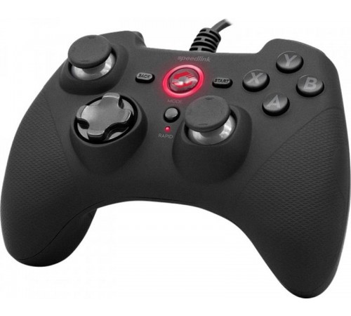 Геймпад дротовий SpeedLink Rait PC/PS3/Switch Black (SL-650010-BK) Геймпад дротовий SpeedLink Rait PC/PS3/Switch Black (SL-650010-BK)