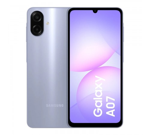 Смартфон Samsung Galaxy A07 SM-A075 4/128GB Light Violet (SM-A075FLVGSEK)