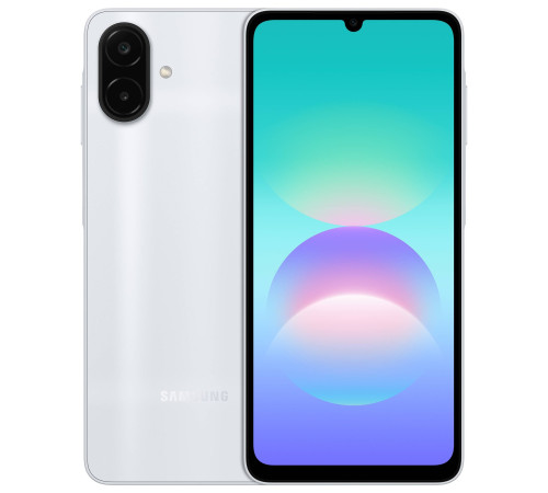 Смартфон Samsung Galaxy A08 SM-A085 4/128GB Silver (SM-A085FZSGSEK)