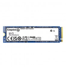 Накопичувач SSD 4TB M.2 NVMe Kingston NV3 M.2 2280 PCIe Gen4.0 x4 (SNV3S/4000G)