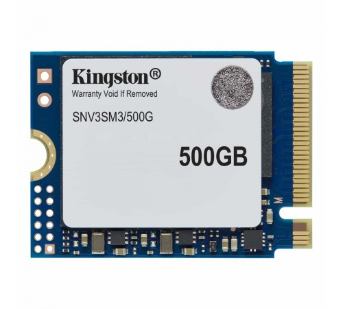 Накопичувач SSD 500GB Kingston NV3 M.2 2230 PCIe Gen4.0 x4 NVMe 3D NAND (SNV3SM3/500G)