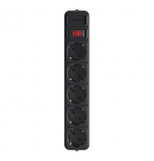Фільтр живлення Gembird Power Cube 5 розеток 1,8м (SPG5-G-6B) чорний