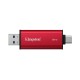 Накопичувач зовнішній SSD USB 2TB Kingston Dual Portable Red (SPSD/2TB)