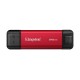 Накопичувач зовнішній SSD USB 512GB Kingston Dual Portable Red (SPSD/512GB)