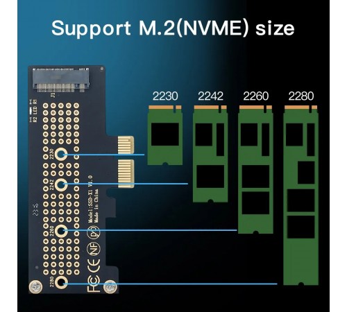 Плата-адаптер Fenvi SSD-X1