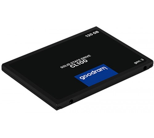 Накопичувач SSD 120GB Goodram CL100 GEN.3 2.5" SATAIII TLC (SSDPR-CL100-120-G3)