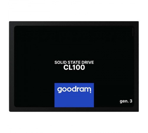 Накопичувач SSD 120GB Goodram CL100 GEN.3 2.5" SATAIII TLC (SSDPR-CL100-120-G3)