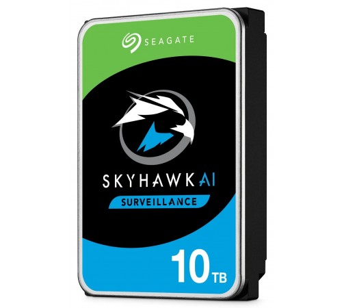 Накопичувач HDD SATA 10.0TB Seagate SkyHawk Al Surveillance 256MB (ST10000VE001)