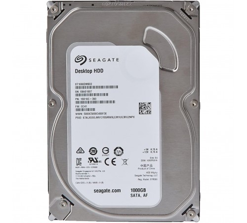 Накопичувач HDD SATA 1.0TB Seagate BarraCuda 7200.14 7200rpm 64MB (ST1000DM003) Refurbished