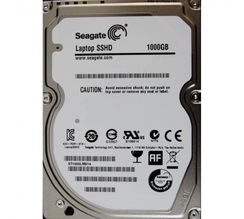 Накопичувач HDD 2.5" SATA 1.0TB Seagate Solid State Hybrid SATA III 64MB (ST1000LM014)