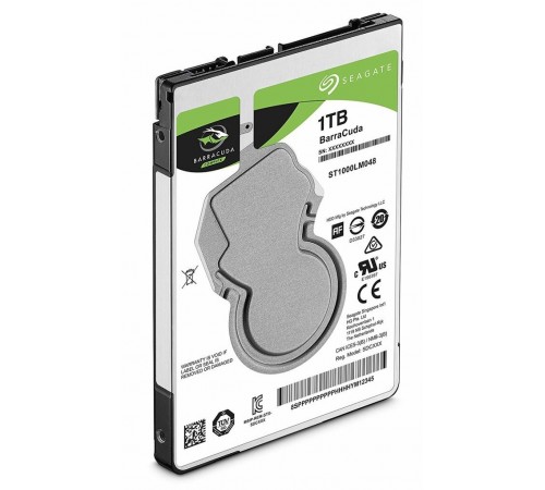 Накопичувач HDD 2.5" SATA 1.0TB Seagate BarraCuda 5400rpm 128MB (ST1000LM048)