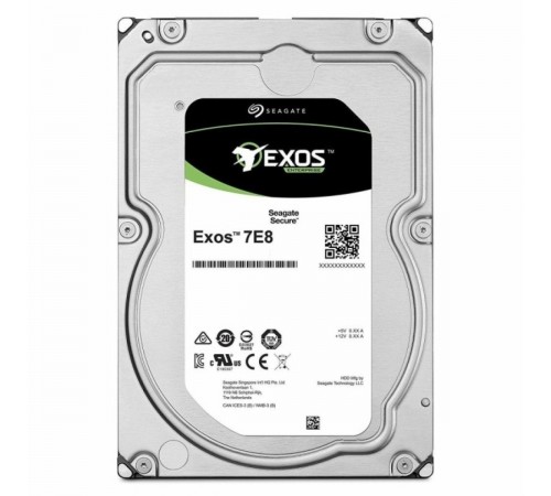 Накопичувач HDD SATA 1.0TB Seagate Exos 7E8 7200rpm 256MB (ST1000NM000A)